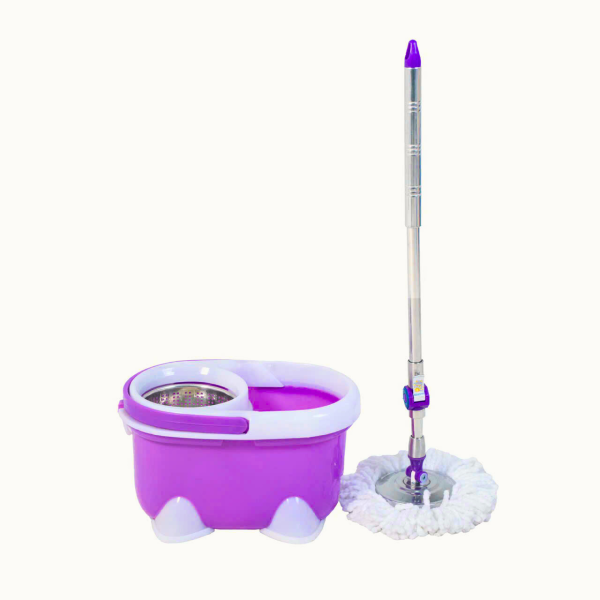 Bộ lau nhà xô 4 chân tím
